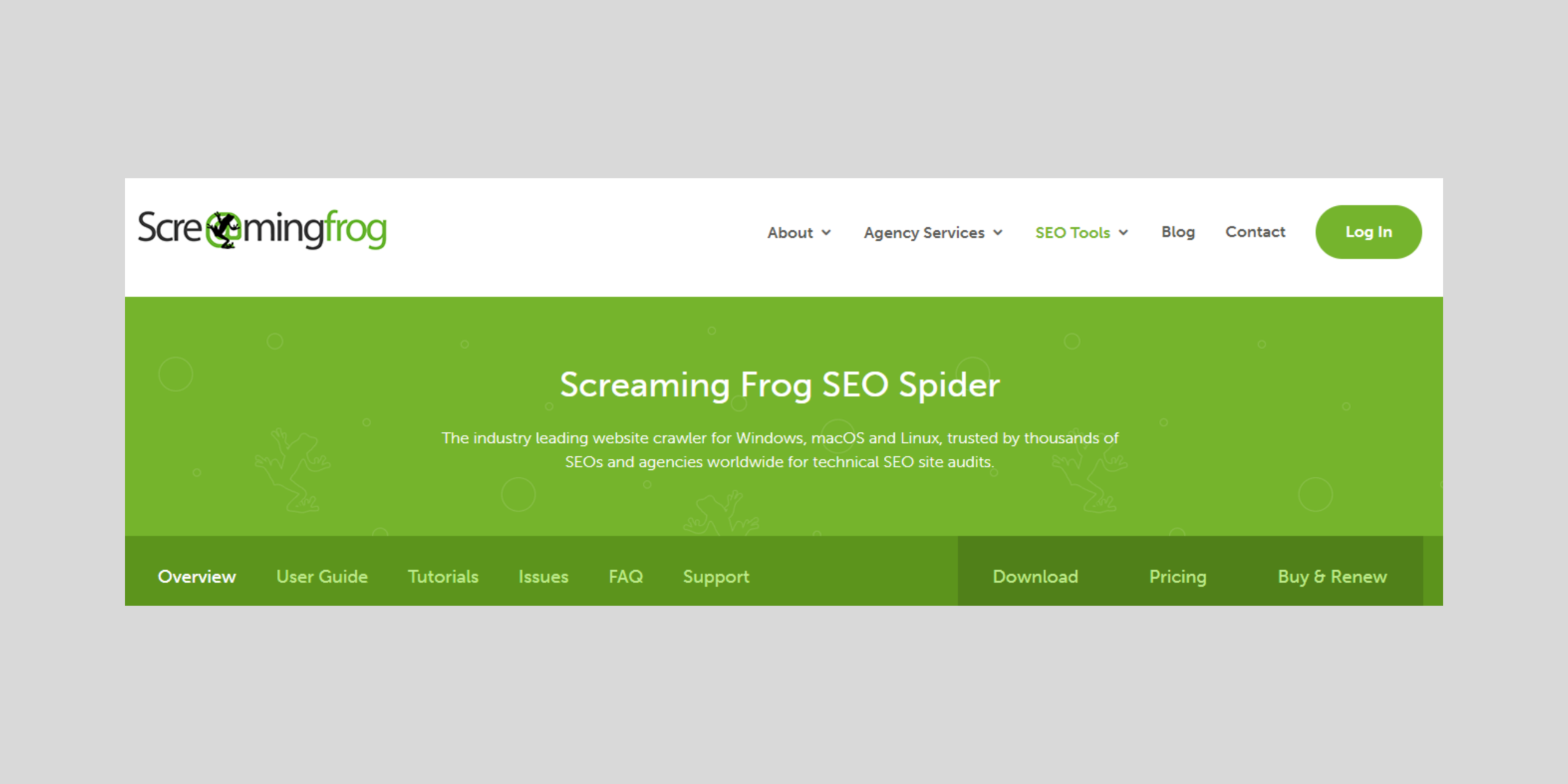 What is Screaming Frog?