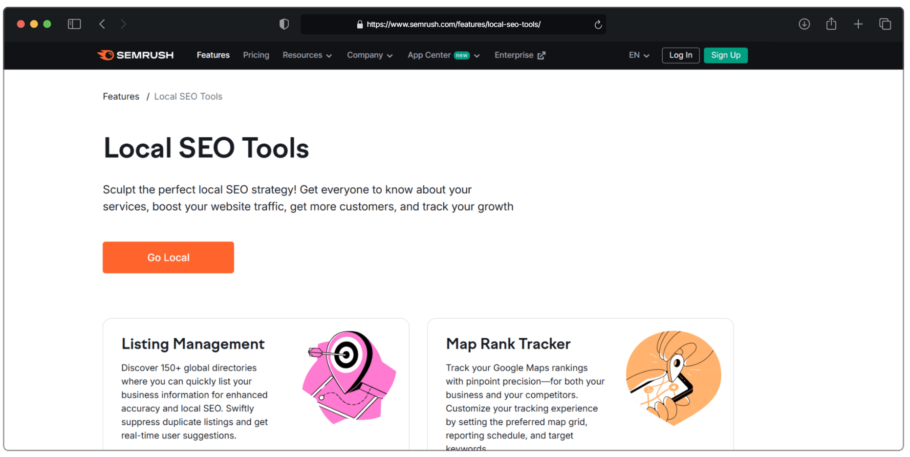SEMrush (Local SEO Toolkit)