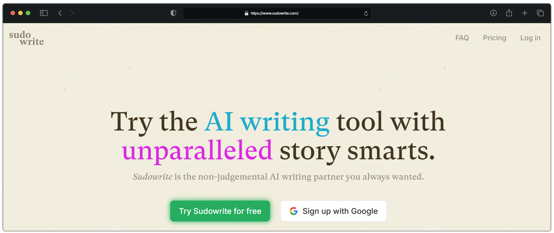 Sudowrite