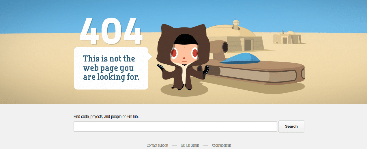 Github 404
