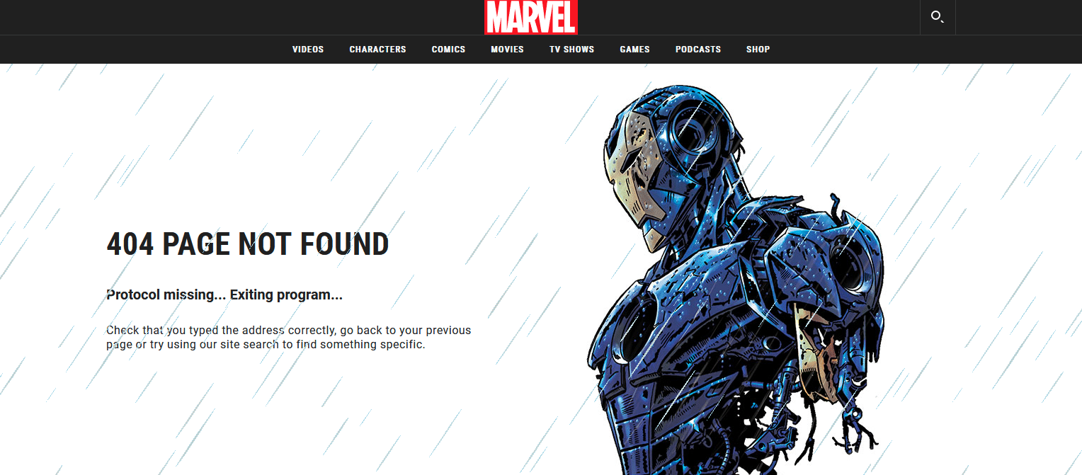 Marvel 404 example 2
