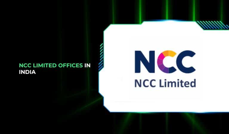 NCC Limited Offices in India